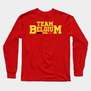 Team Belgium - Summer Olympics Long Sleeve T-Shirt